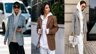 Blazer com moletom: 3 inspirações para aderir à combinação queridinha do inverno