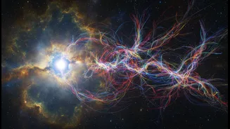 How readers can compare ordinary imaging with polarisation-based astronomy with NASA's Lighthouse Pulsar Map