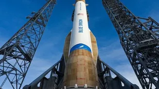 Blue Origin New Glenn explodes during test at Cape Canaveral