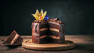 Why Traditional Meets Modern In Vintage Dark Chocolate Cakes