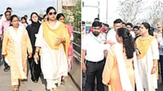 Mumbai Green Drive: Mayor Ritu Tawde Pushes Eco-Friendly Corridors At Vashi Naka And Airoli Naka