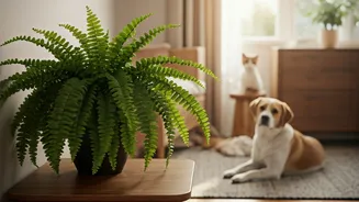 Boston Ferns Make Homes Lush And Animal-Safe
