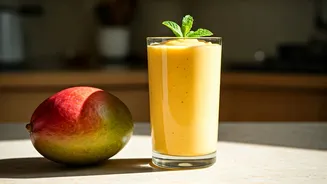 Tackle Digestive Sluggishness Fast With This Easy Mango Shake Recipe