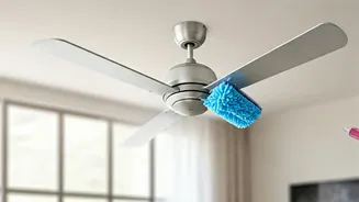 Sparkling Ceiling Fans Without a Ladder: Easy Hacks for a Dust-Free Home