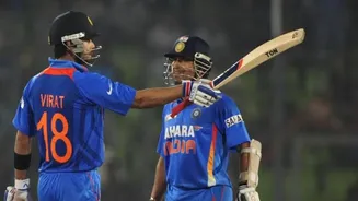 WATCH: Virat Kohli chooses Sachin Tendulkar for best cover drive, Chris Gayle for best six hitting