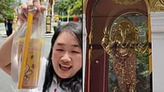 No modaks! Bangkok devotees offer boba tea to Bappa