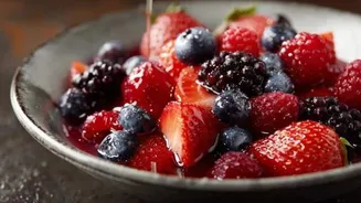 For a healthy breakfast topping, try dried berry compote
