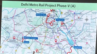 Delhi Metro to Link Aerocity With Airport Terminal 1; Cabinet Clears 16-km Extension - See Map
