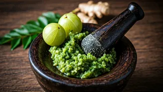 Amla, Ginger & Curry Leaves: Hair Regrowth Secrets