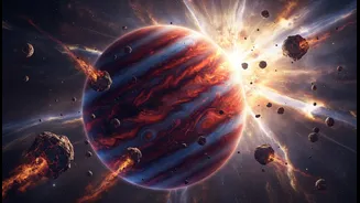 Giant Worlds May Endure Events That Destroy Or Displace Smaller Neighbours
