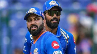 Hardik Pandya didn’t take Rohit Sharma’s name when asked about captains he has in side during toss vs KKR