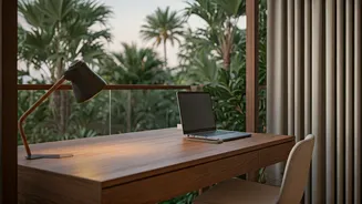 Eco Nomads Turn Bali Green Resorts Into Remote Workstations