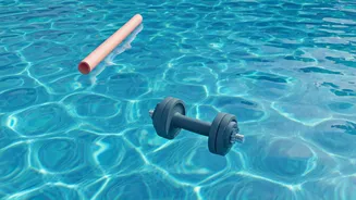 Escaping Humid Heat? Try Low Impact Pool Water Calisthenics Routines