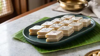 A Simple Festive Cashew Sweet: Preparing A Celebratory Dessert From Scratch