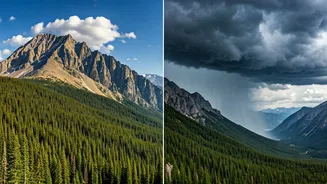 Sunny Mountains And Dramatic Rains Define June Travel