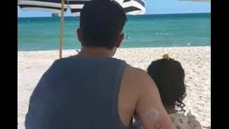 Priyanka Chopra Enjoys Beach Time With Loved Ones