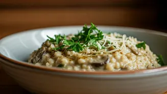 Upgrade Your Comfort Food With Parmesan Mushroom Truffle Khichdi
