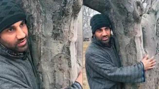 Chipko Movement 2.0: Orchard owners in Kashmir’s Pulwama, Shopian protest tree cutting for railway line | Video