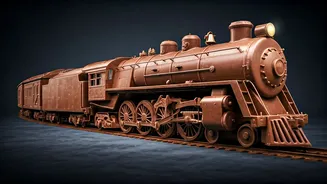 A 55-Meter Chocolate Train: Andrew Farrugia's Sweetest Record-Breaking Creation