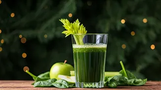 Soha Ali Khan's Festive Green Juice for Liver Health