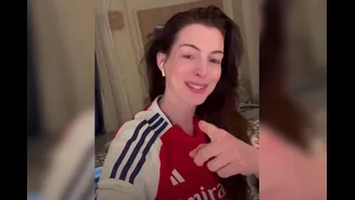 A coincidência que une Anne Hathaway e Arsenal, finalista da Champions