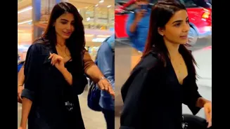 Samantha Ruth Prabhu Flaunts Mangalsutra As She Arrives With Husband Raj Nidimoru In Hyderabad