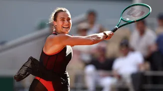 Sabalenka sofre no início, mas confirma favoritismo e avança em Roland Garros