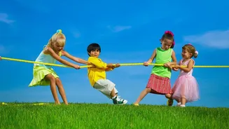 Boost morning energy with team games