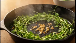 The Raw Salad Risk: Why Nutritionists Recommend Switching To Sautéed Micro-greens This Monsoon
