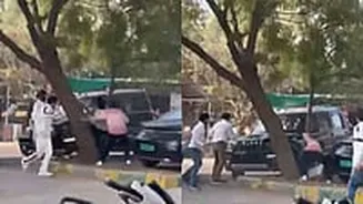 Haryana: Criminals In Scorpio Car Try To Run Over Students In Rohtak College; Watch Shocking Video