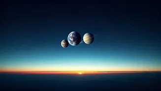 Stunning Three Planet Lineup Visible Low In The Sky Tonight