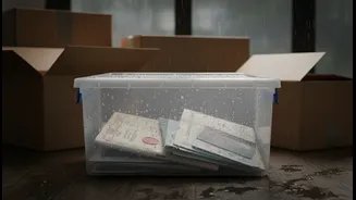 Documents Can Be Harder To Replace Than Furniture During Rainy Moves