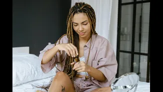 Aqui está o guia definitivo para lavar as boxbraids da maneira correta