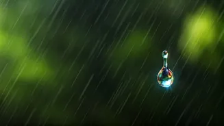 Dramatic Rains Make Rain Lovers Very Happy
