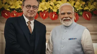 India-Belgium firms sign defense deals spanning rockets, drones, tank turrets