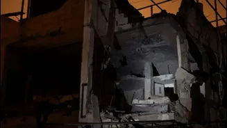 US-Israel airstrikes hit Iran's petrochemical hub; 5 injured