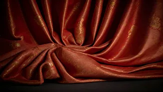 Rasha Thadani's Chanderi Charm: A Photoshoot Showcase