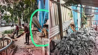 2 Women Seriously Injured After Tree Falls On Rickshaw Near Construction Site In Mumbai's Khar