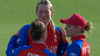 England players break down in tears after Women's T20 World Cup final heartbreak
