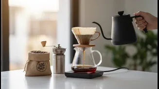 How brewing workshops teach urban millennials to master pour-over coffee techniques