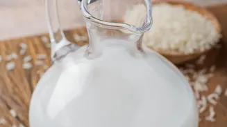 Ancient fermented rice water solutions trend across wellness creator platforms for gut health