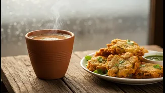 Chai and Pakora Cravings Could Help Indian Food Lovers Understand Rainy-Day Comfort Eating, but Evidence Still Matters