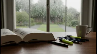 Rain Stops School, Not Your Revision Goals