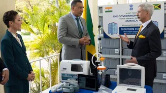 India gifts 10 mobile hospital units called 'BHISHM Cubes' to Jamaica during Jaishankar's visit
