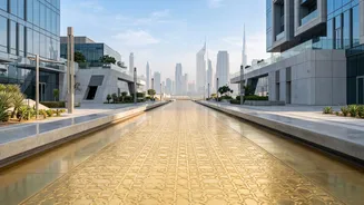 Dubai to build 24-carat gold walkway