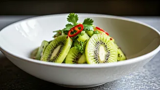 The Easiest Chili Lime Kiwi Salad Recipe Ever