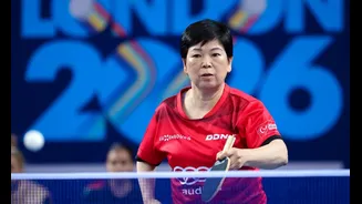Aos 62 anos, Ni Xia Lian enfrenta o Brasil no Mundial de Tênis de Mesa