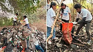 Around 200 Volunteers Celebrate Republic Day By Removing Over Two Tons Of Trash From Mangroves In Navi Mumbai