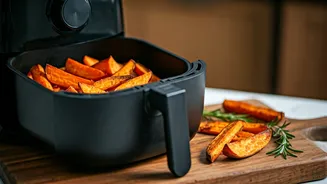 Chef Sanjeev Kapoor's 3 Air Fryer Sweet Potato Delights: Healthier Snacking Made Easy!