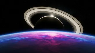 Space Scientists Are Studying How Saturn's Rings Shape The Planet Around Them